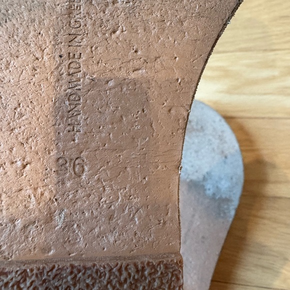 Ancient Greek Sandals Size 36 - Picture 2 of 6